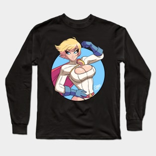 Power Girl Long Sleeve T-Shirt